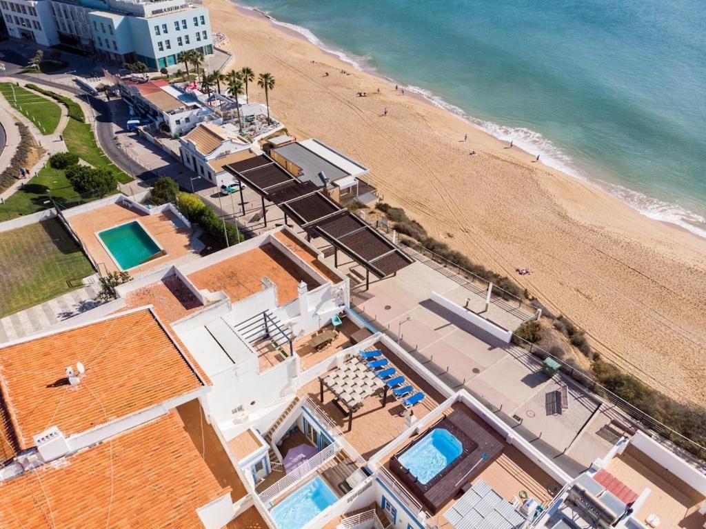 Refurbished Beachfront House, Pool, Ac, Wifi, Albufeira, Sea View Εξωτερικό φωτογραφία