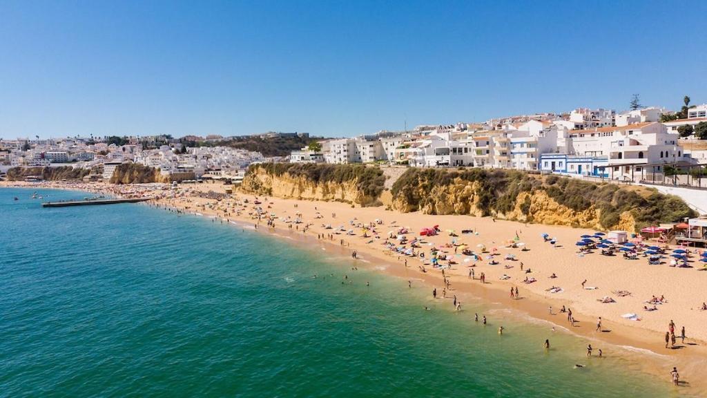 Refurbished Beachfront House, Pool, Ac, Wifi, Albufeira, Sea View Εξωτερικό φωτογραφία
