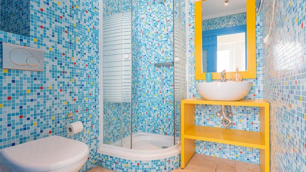Refurbished Beachfront House, Pool, Ac, Wifi, Albufeira, Sea View Εξωτερικό φωτογραφία